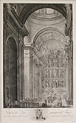 Vista de la Nave Principal del Templo de San Lorenzo by Jose Gomez de Navia