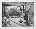 Siemens Schuckert Werk Berlin Original Drypoint Engraving by Hanns Anker