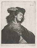 Young Man by Salomon Savery After Rembrandt