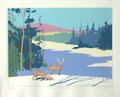 Algonquin Afternoon Original Silkscreen by the American artist David Bareford