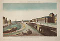 View of the Bridge of Vienna in Austria Peepshow Print Original Engraving Published by Bassett