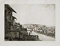 Vue de Varennes en Argonne or View of Varennes in Argonne by Alphonse Beaujoint