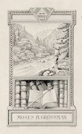 Henri Berengier - Ex-Libris Moses H. Grossman