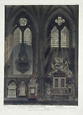 South Aisle Westminster Abbey by John Bluck designed by Agustus Pugin