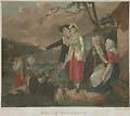 Welch Peasants Original Engraving by Giuseppe Bortignoni designed by Richard Westall