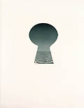 Key Hole Original Lithograph by James W. Boynton