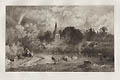 Chiselhurst Common Original Etching by Edward Paxman Brandard