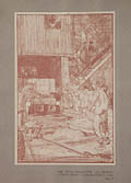 The Steam Excavator Original Lithograph by Sir Frank Brangwyn