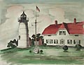 Chatham Light Cape Cod by Robert Brooks