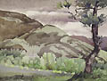 Near Caledon Original Watercolour by Francis Bruce Brown