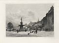 The Ross Fountain Princess Street Gardens Edinburgh by Alfred Brunet Debaines and William Ewart Lockhart
