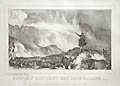 Tout Can Vaut Point Mon Doux Falaise Tout Can Vaut Point Mon Doux Falaise Napoleon's march through the Alps Original Lithograph by Nicholas Toussaint Charlet