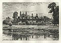 Eton College from the River by Richard Chattock
