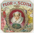 Flor de Scotia William D. Castro Tobacco Factory by by the American Lithographic Company also known as ALCO