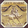 Grey Horse Portrait of General James Outram Original Chromolithograph Cigar Label by the F. M. Howell Company New York