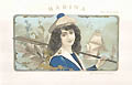 Marina Petitos Original Chromolithograph Dutch Cigar Label Wettig Gedeponeerd