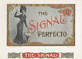 The Signal Perfecto John T. Stier and Son Louisville Kentucky Cigar Label by the American Lithographic Company ALCO