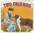Two Friends - Cigar Label