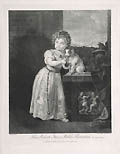 Filia Roberti Strozzi Noblis Florentini Clarice Strozzi daughter of Roberti Strozzi Original Engraving by the Italian artist Domenico Cunego designed by Titian Tiziano Vecellio