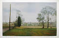 Landscape Original Lithograph by the American artist Daniel Dallmann
