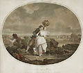 Elle Est Prise Original Aquatint and Etching by the French artist Philibert Louis Debucourt