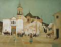 Plaza Original Lithograph by Marcel Depre