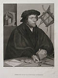 Portrait de Nicolas Kratzer by Francois Jacques Dequevauviller