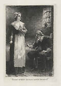 Hester Prynne and Roger Chillingworth by Frederick Dielman The Hawthorne Portfolio