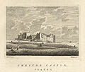 Chester Castle from The Antiquities of England and Wales Original Engraving by the British artist Drawaza
