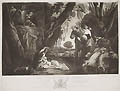 The Exposition of Cyrus Original Mezzotint Engraving by the British artist Richard Earlom designed by Giovanni Benedetto Castiglione published by John Boydell for The Houghton Gallery
