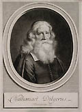Nathanael Dilger at about Age 75 by Gerard Edelinck