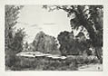 Parc a Richmond Angleterre Park in Richmond England Original Etching by the British artist Edwin Edwards published for the Societe des Aqua Fortistes Eaux Fortes Modernes by A Cadart and Luquet