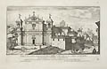 Church of Saint Anastasia with the Ruins of the Imperial Palace on the Palatine by Giovanni Battista Falda