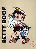 Betty on Parade Original Serigraph Cel by Dave Fleischer