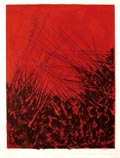 Combat Original Lithograph by the American artist Richard Florsheim