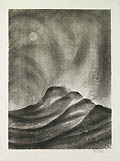 Dunes Original Lithograph by Richard Florsheim