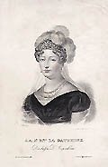 The Crown Princess Duchess of Angouleme Original Lithograph by Hippolyte-Louis Garnier