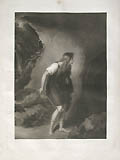 Cymbeline Before the Cave of Belarius Enter Imogen in Boy's Clothes by Thomas Gaugain