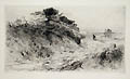 The Path by the Shore Original Etching by Robert Swain Gifford