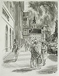 Vienna Street Scene by Krzysztof Glass