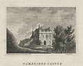 Cambridge Castle Original Engraving by the British artist Richard Godfrey