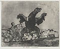 El Buitre Carnivoro Original Etching by Francisco Goya