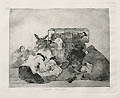 Extrana Devocion Strange Piety Original Etching and Aquatint by Francisco Goya