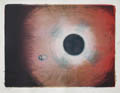 The Eclipse or Ritorno L'Eclissi Original lithograph by the Italian artist Luciano Guarnieri