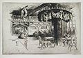 Country Study Original Etching by Bruno Heroux