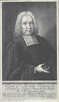 Jean Rodolphe Ostervald Original engraving by the German artist Georg Daniel Heumann