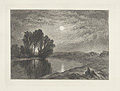 Moonlight on the Androscoggin by John Henry Hill