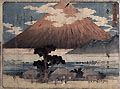 Hara No 14 Tokaido Gojusan tsugi no uchi The Fifty Three Stations of the Tokaido Original Woodcut by the Japanese artist Utagawa Hiroshige I also known as Kyoka Tokaido Tokaido with Poem