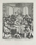 The Four Stages of Cruelty Plate 4 The Reward of Cruelty Original Engraving and Etching by the British Satirical Artist William Hogarth