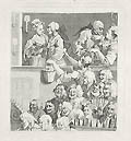 The Laughing Audience Original Engraving and Etching by the British Satirical Artist William Hogarth